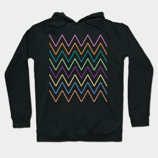 Colourful lines Mashup Hoodie